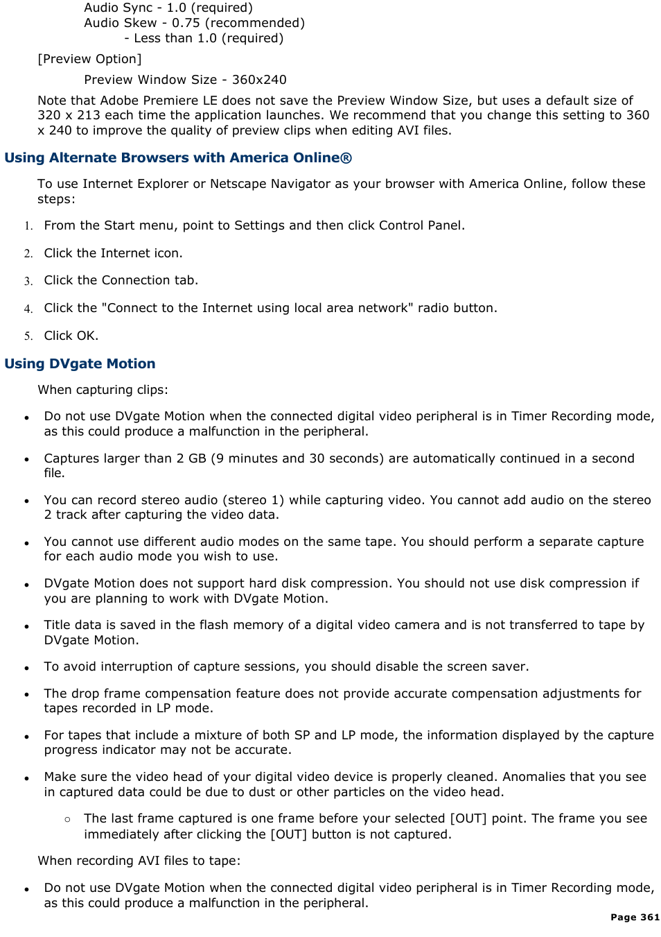 Sony PCV-E518DS User Manual | Page 361 / 776
