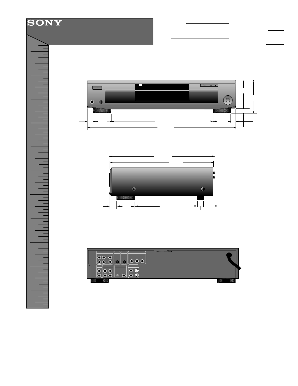 Sony DVP-C670D User Manual | 1 page