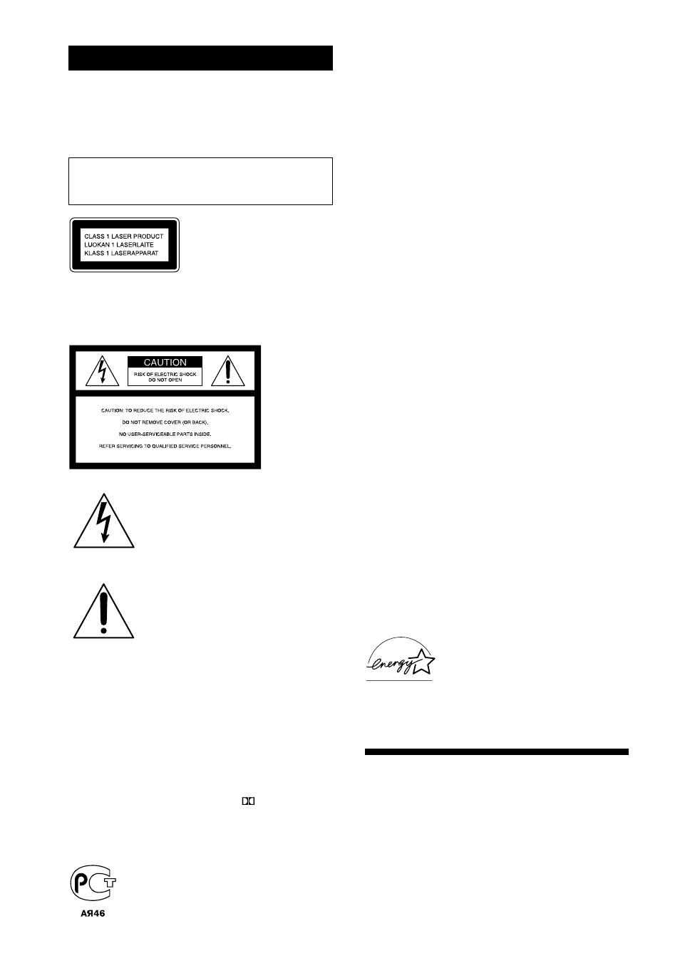 About this manual, 2warning | Sony MHC-BX5 User Manual | Page 2 / 48