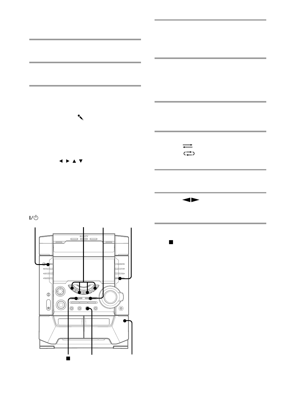 34 mixing and recording sounds | Sony MHC-BX5 User Manual | Page 34 / 48