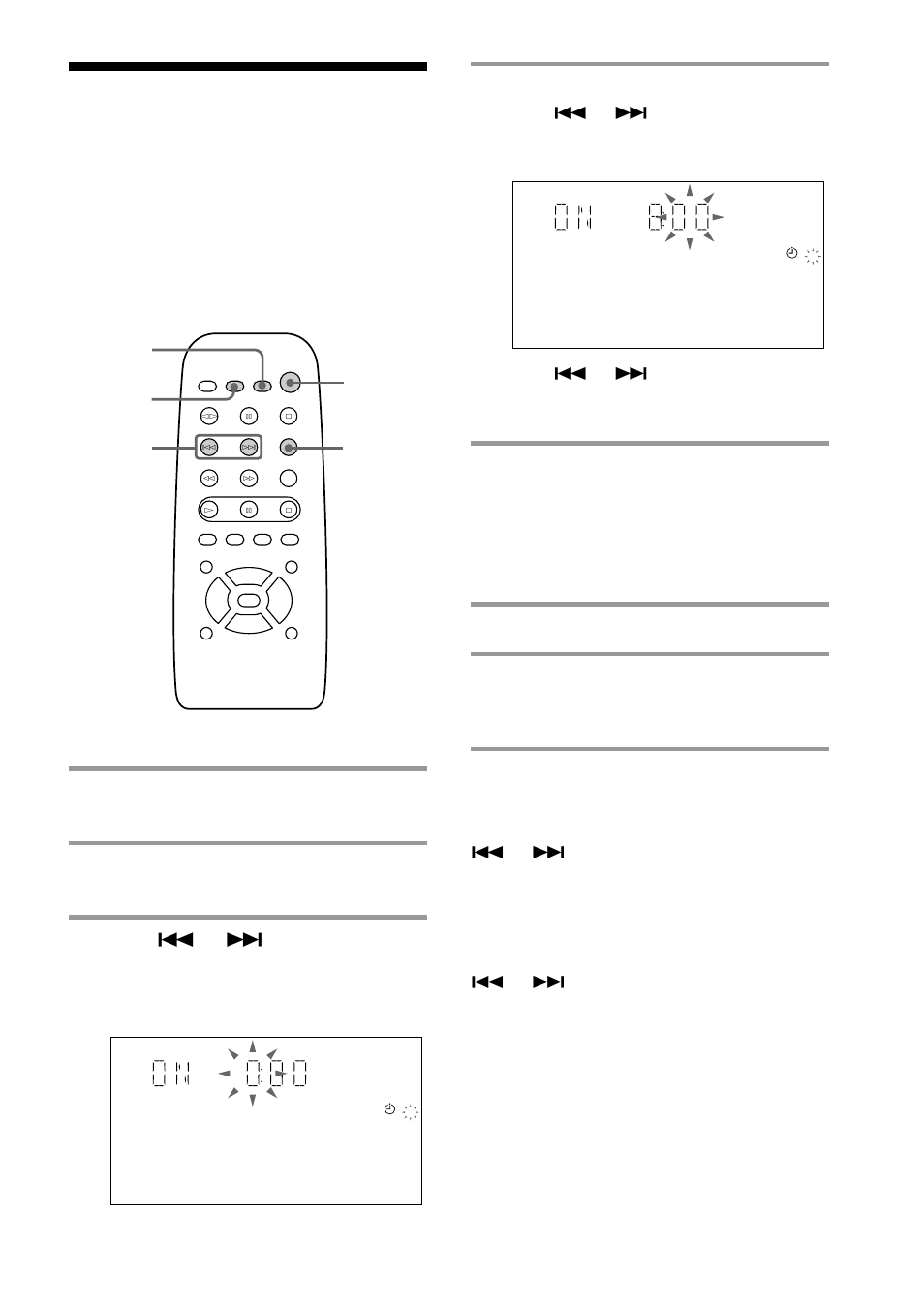 Timer-recording radio programs | Sony MHC-BX5 User Manual | Page 37 / 48