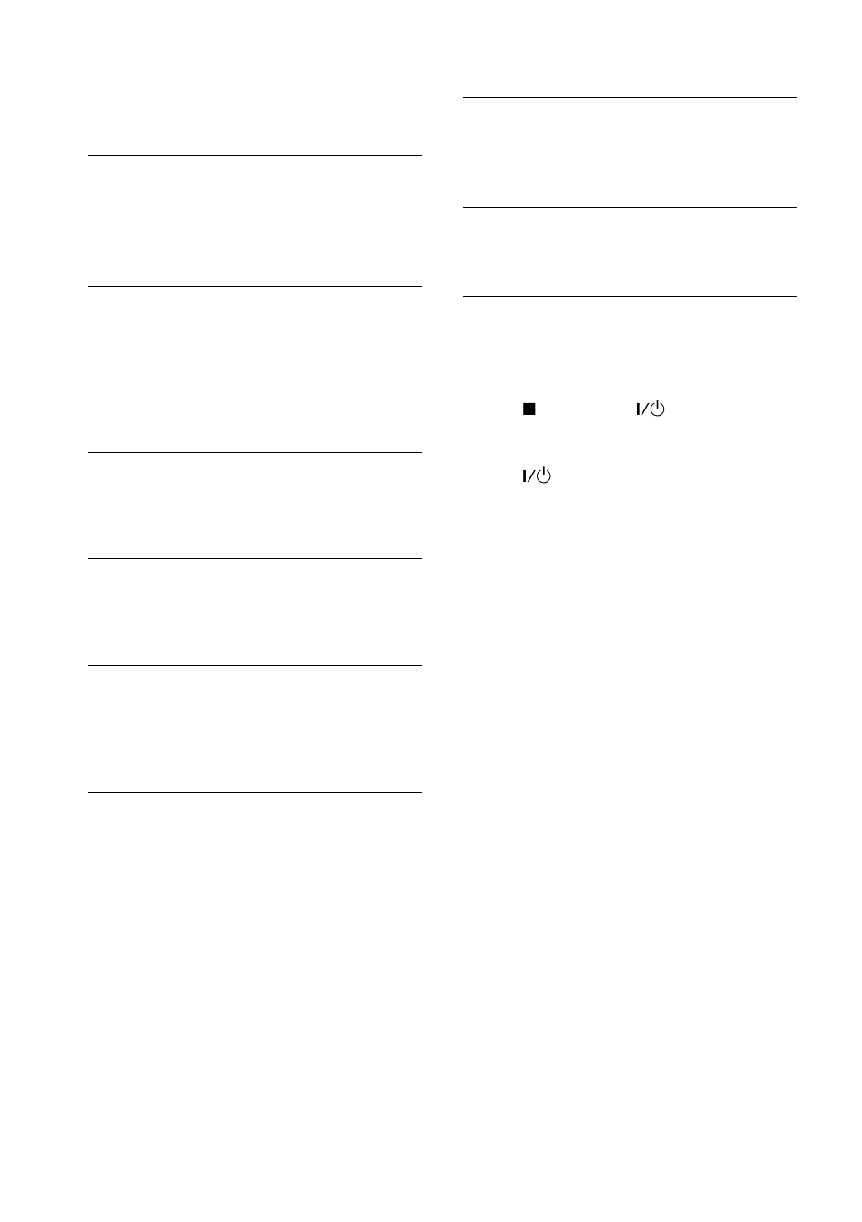 44 tape deck, Tuner | Sony MHC-BX5 User Manual | Page 44 / 48