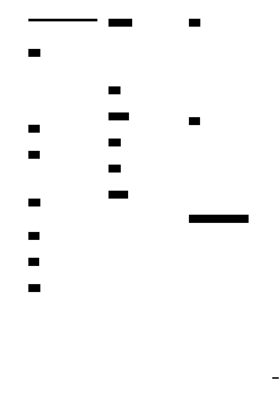 Index | Sony MHC-BX5 User Manual | Page 48 / 48