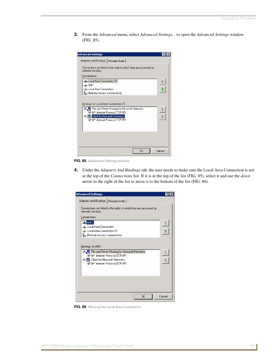 AMX Modero MVP-5200i User Manual | Page 107 / 186