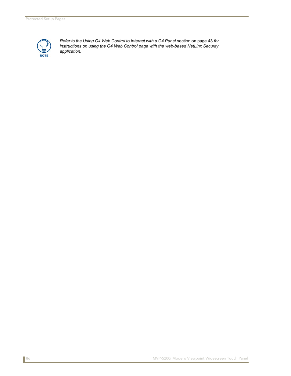 AMX Modero MVP-5200i User Manual | Page 94 / 186