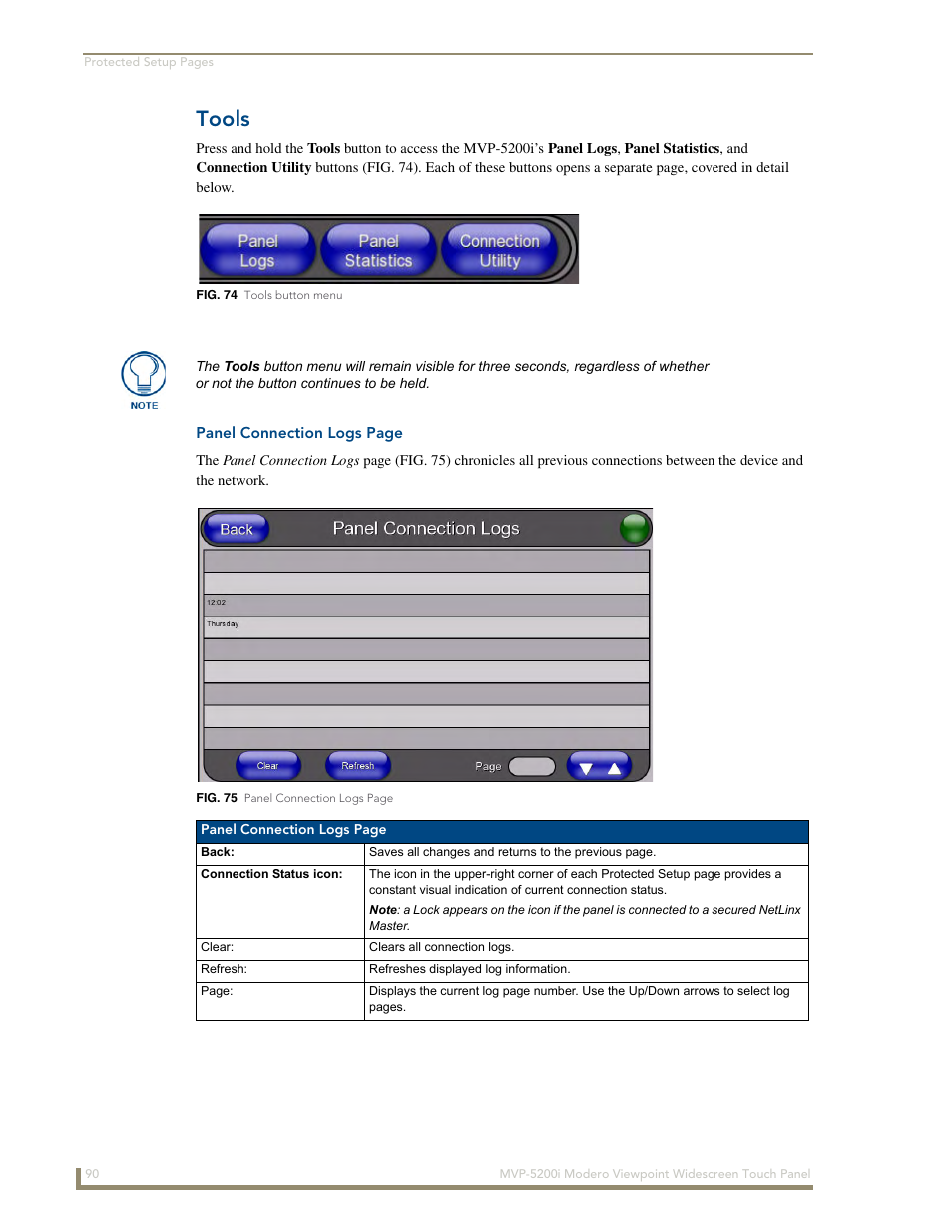 Tools | AMX Modero MVP-5200i User Manual | Page 98 / 186