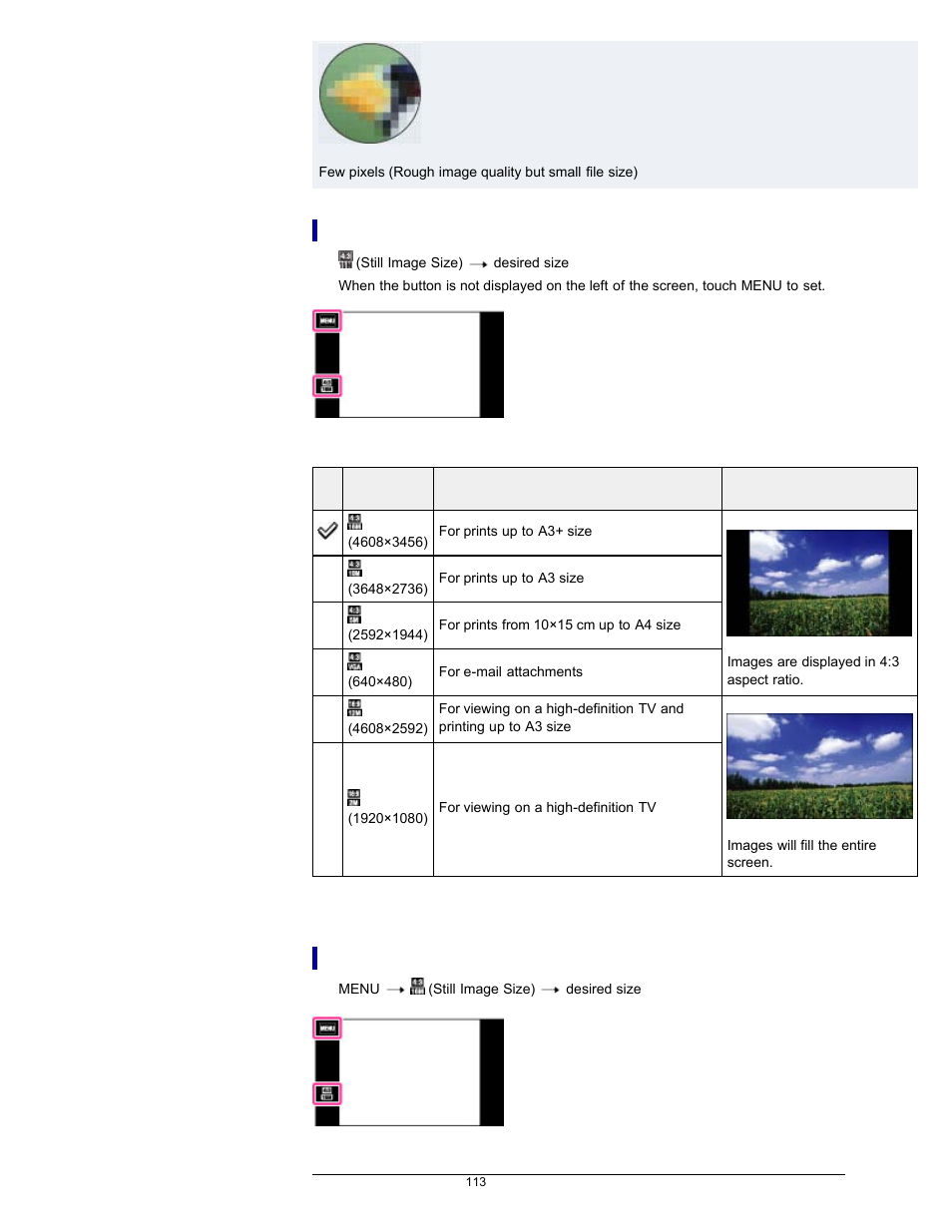 Sony DSC-TX10 User Manual | Page 113 / 296