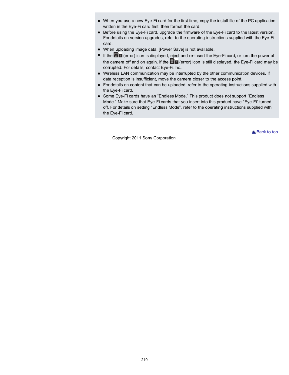 Sony DSC-TX10 User Manual | Page 210 / 296