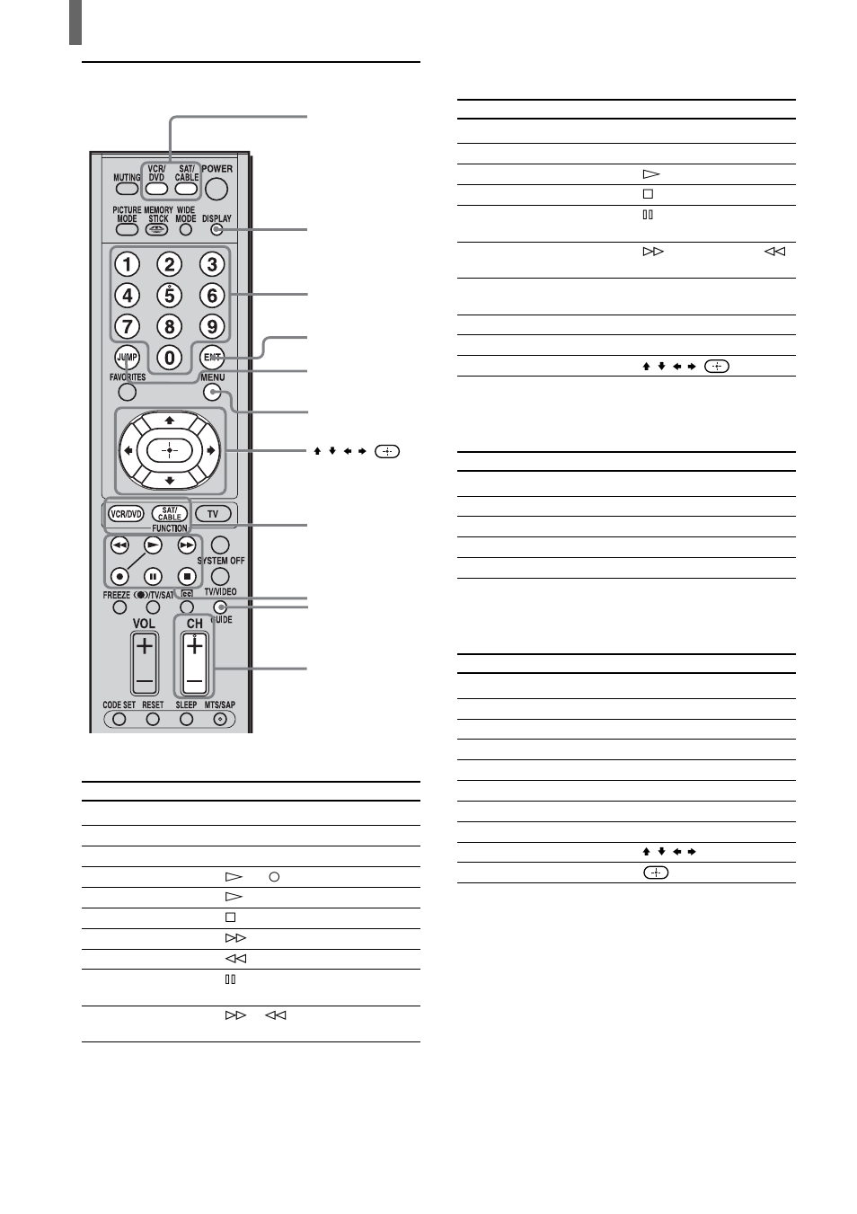 Operating optional equipment | Sony KLV-23HR2 User Manual | Page 36 / 84