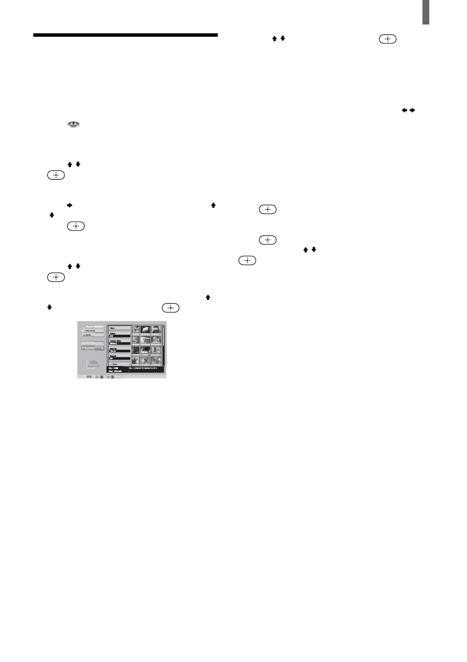 Playing “slide show | Sony KLV-23HR2 User Manual | Page 63 / 84