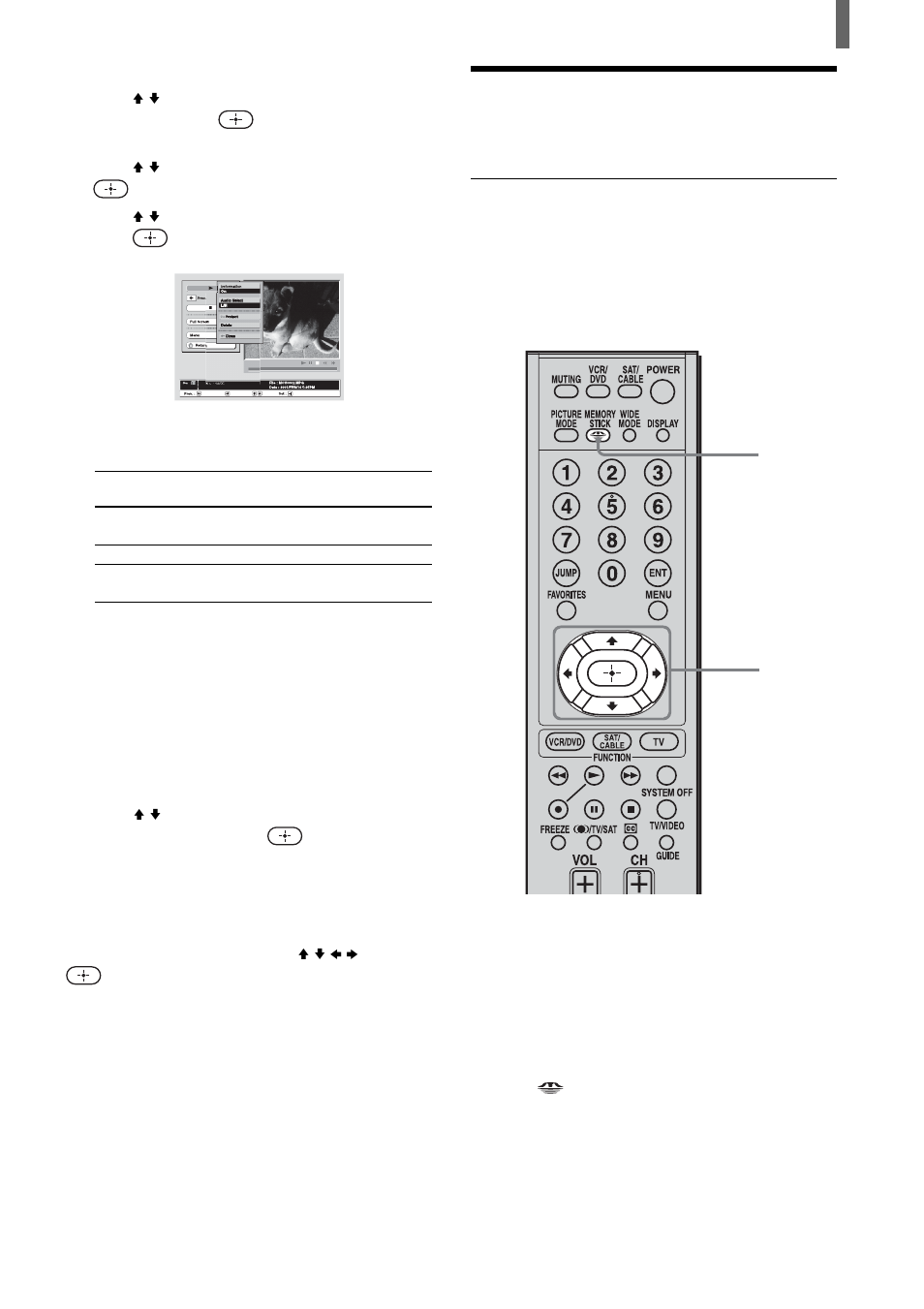 Protecting/deleting the files, Protecting digital photos or movies | Sony KLV-23HR2 User Manual | Page 67 / 84