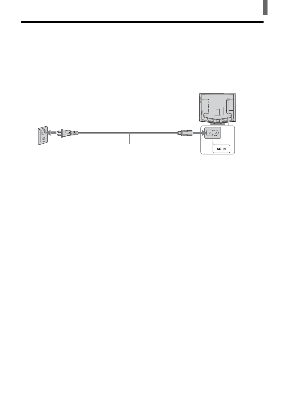 Connecting the power cord | Sony KLV-23HR2 User Manual | Page 9 / 84