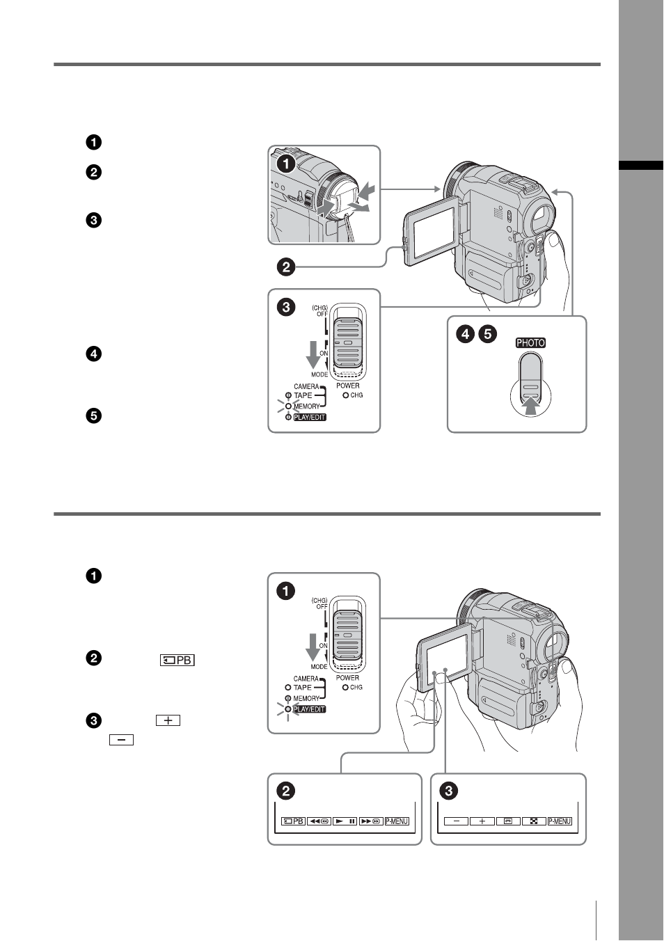 Sony DCR-PC330 User Manual | Page 11 / 136