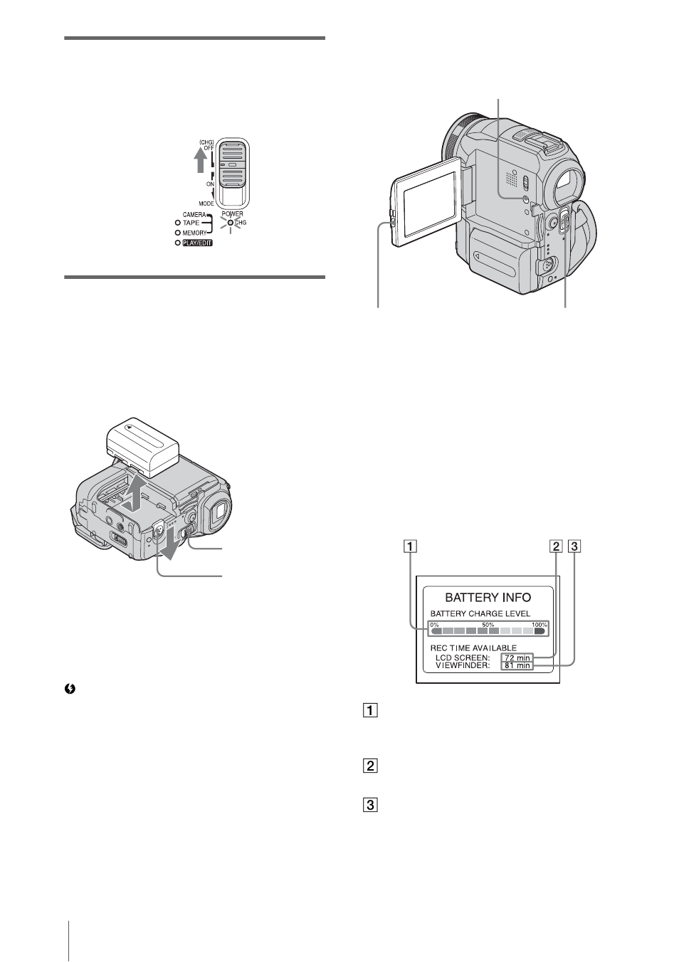 Sony DCR-PC330 User Manual | Page 14 / 136