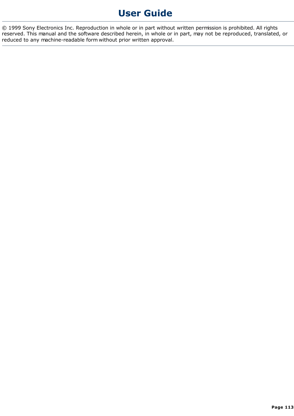 User guide | Sony PCV-R526DS User Manual | Page 113 / 245