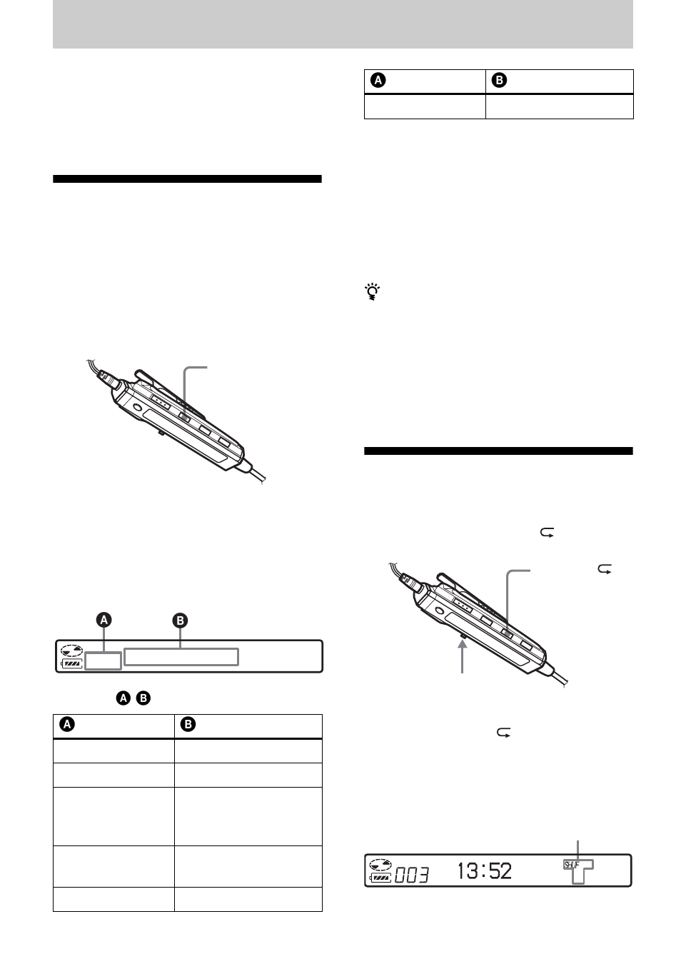 Various ways of playback, Viewing various information, Selecting the play mode | Sony MZ-NF610 User Manual | Page 36 / 124