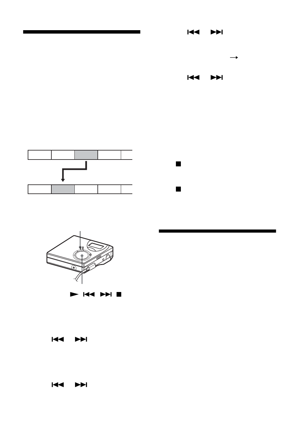 Moving recorded tracks (move), Dividing a track (divide), 42 moving recorded tracks (move) | Sony MZ-NF610 User Manual | Page 42 / 124