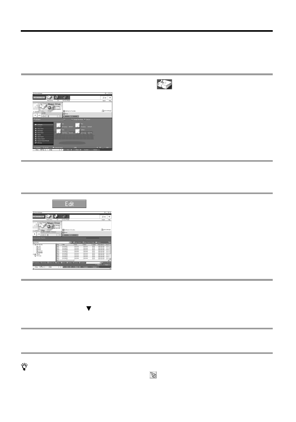 Labeling audio data | Sony MZ-NF610 User Manual | Page 95 / 124