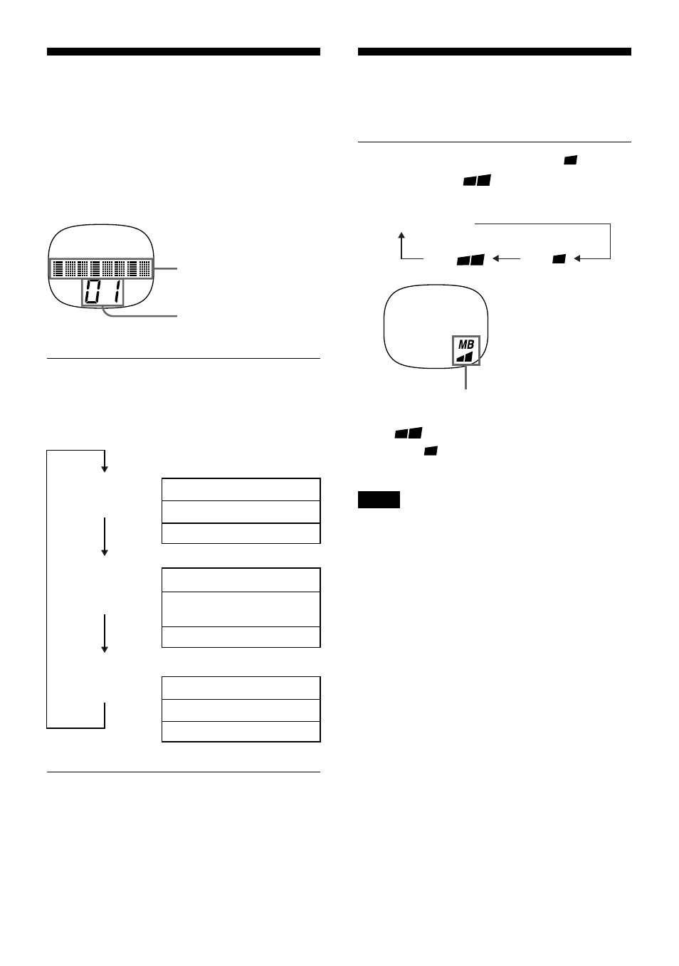 Emphasizing the bass sound (sound), 14 emphasizing the bass sound | Sony D-EJ01 User Manual | Page 14 / 28