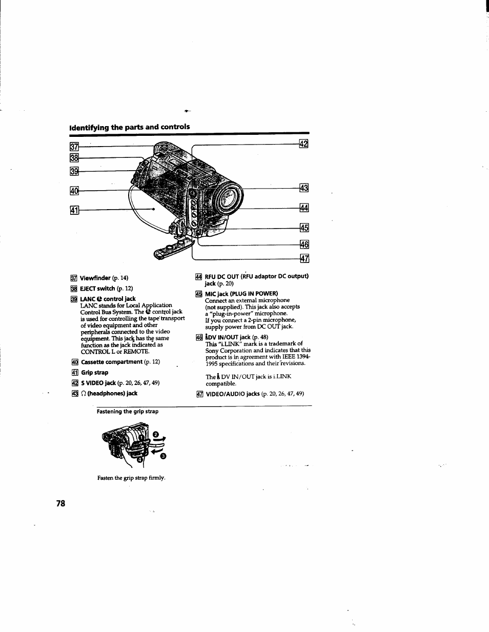 Sony DCR-TR7000 User Manual | Page 78 / 84