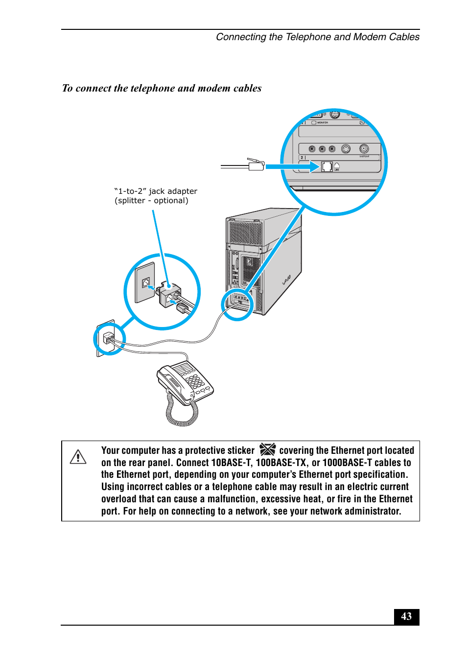 Sony VGC-RA910G User Manual | Page 43 / 80