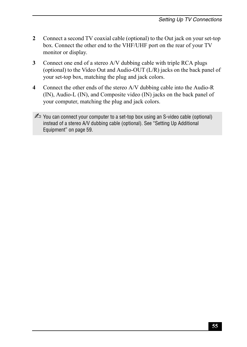 Sony VGC-RA910G User Manual | Page 55 / 80