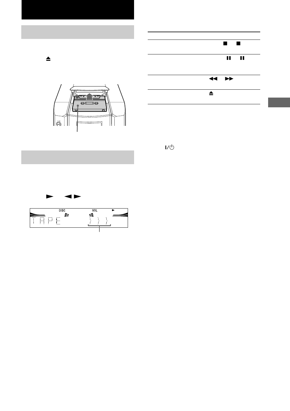 Tape, Loading a tape, Playing a tape | Sony HCD-GS100 User Manual | Page 17 / 32