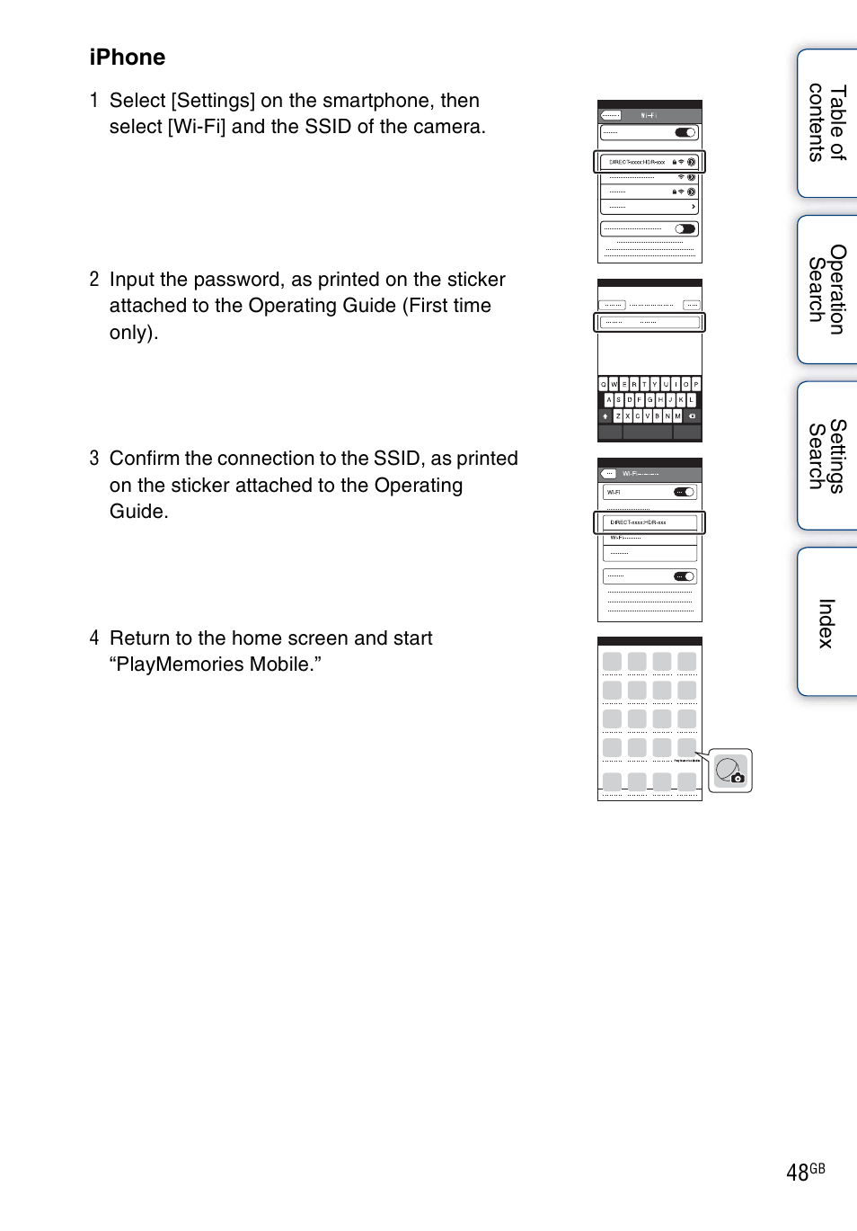 Sony HDR-AS30V User Manual | Page 48 / 73