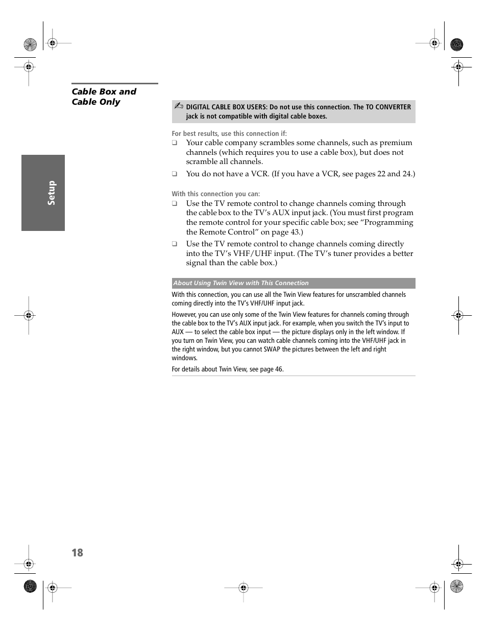 Sony KV-32HS510 User Manual | Page 19 / 89