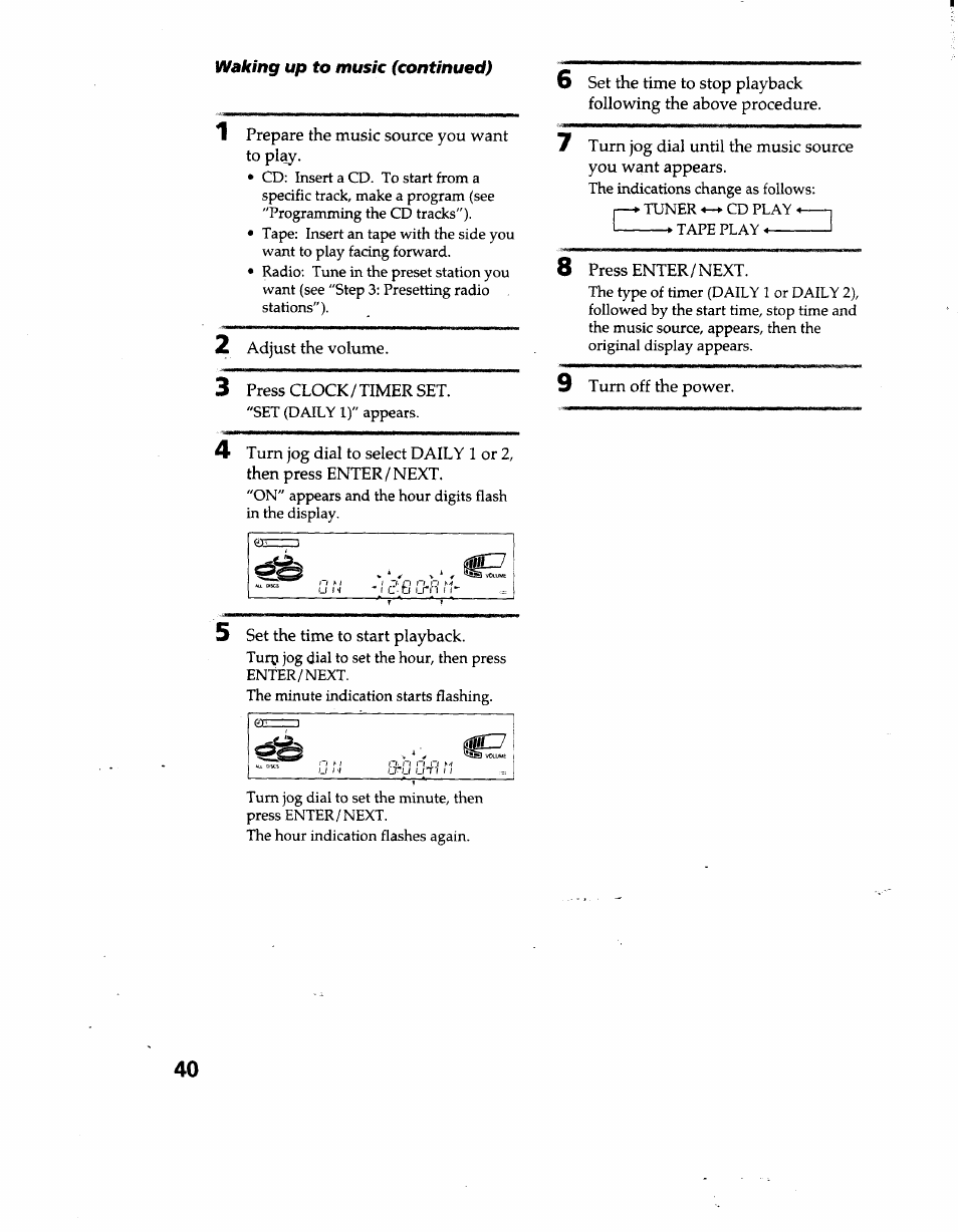 Sony MHC-GRX66 User Manual | Page 40 / 51