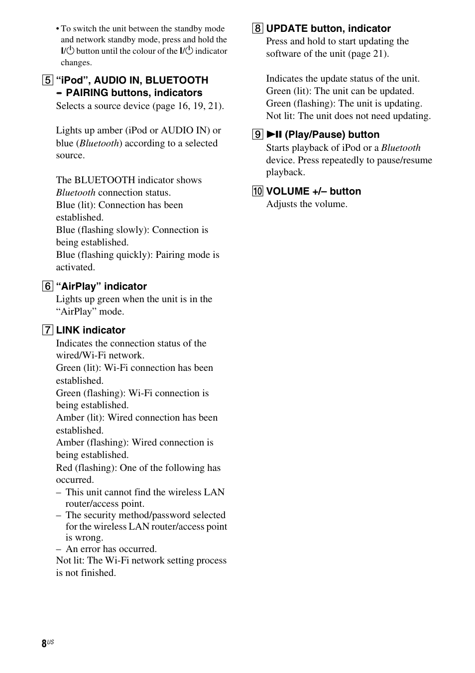 Sony RDP-XA900iP User Manual | Page 12 / 108