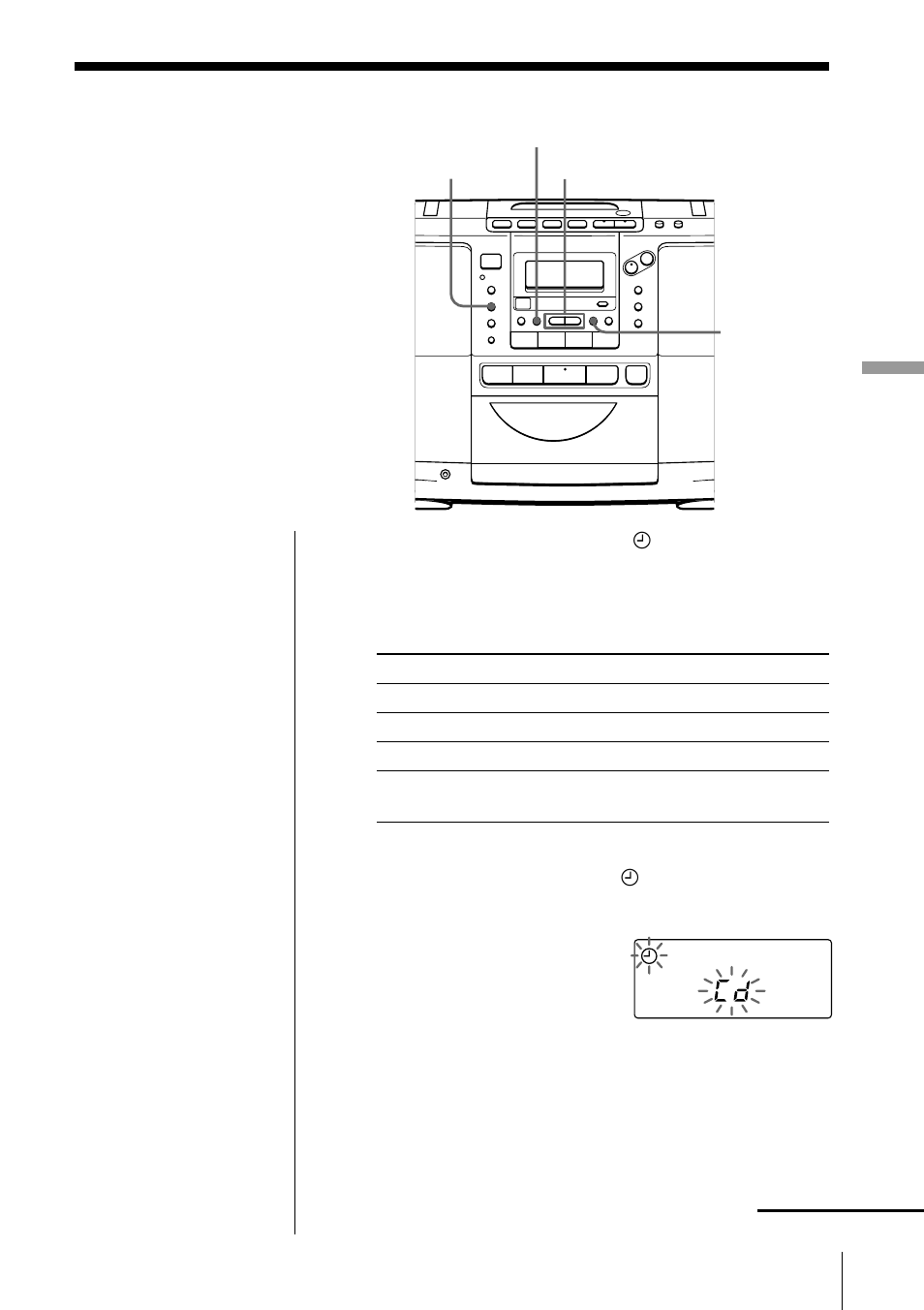 Waking up to music | Sony ZS-D50 User Manual | Page 29 / 48