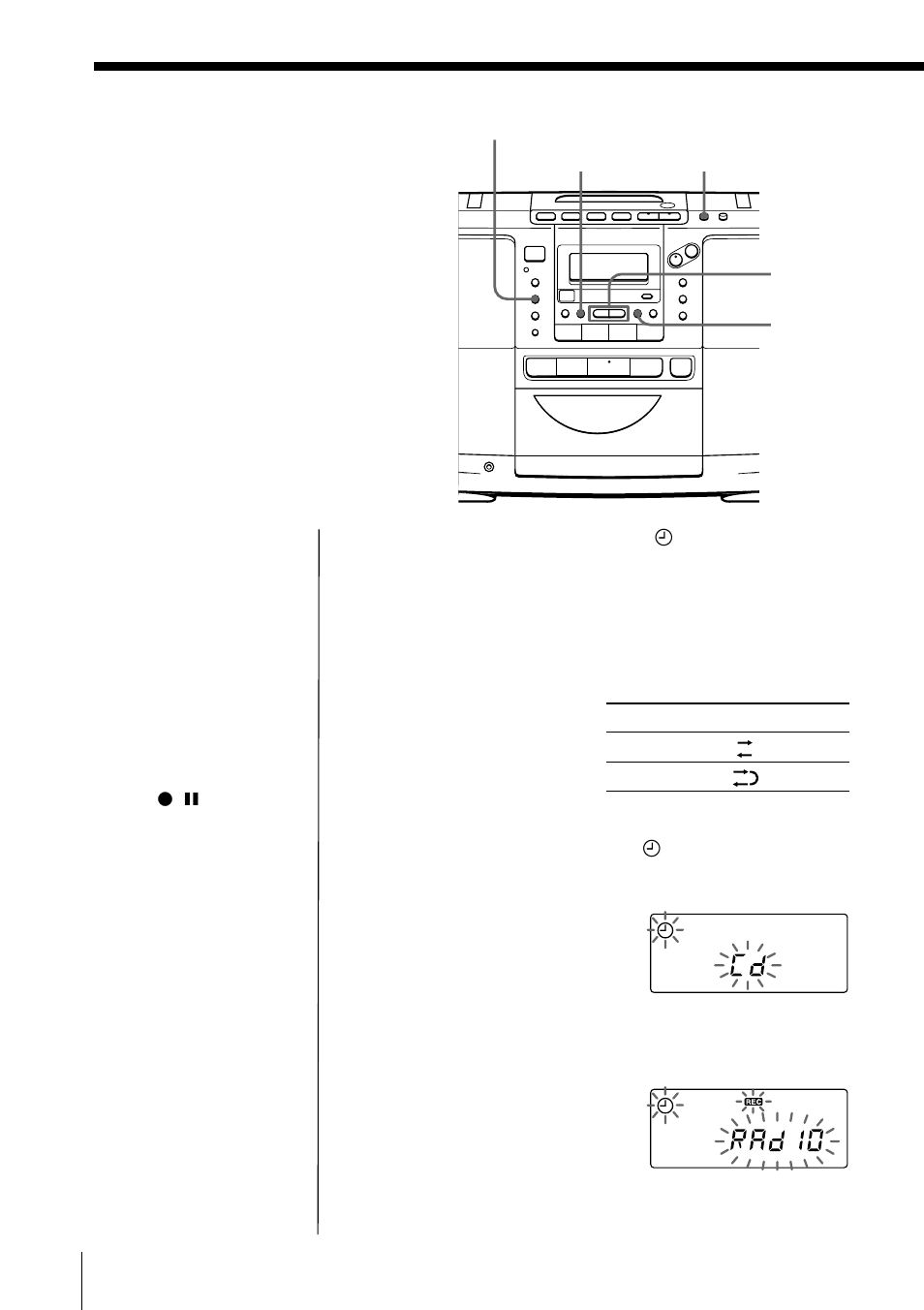 Timer-recording radio programs | Sony ZS-D50 User Manual | Page 32 / 48