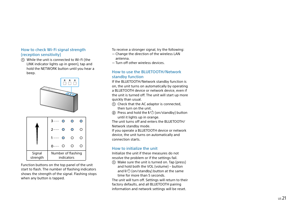 Sony SRS-X7 User Manual | Page 21 / 68