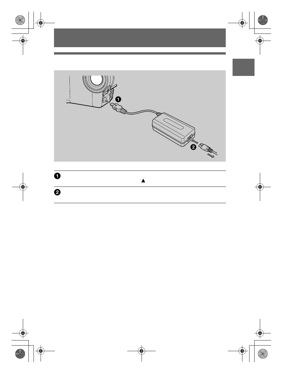 Using the ac power adaptor | Sony MVC-FD92 User Manual | Page 13 / 92