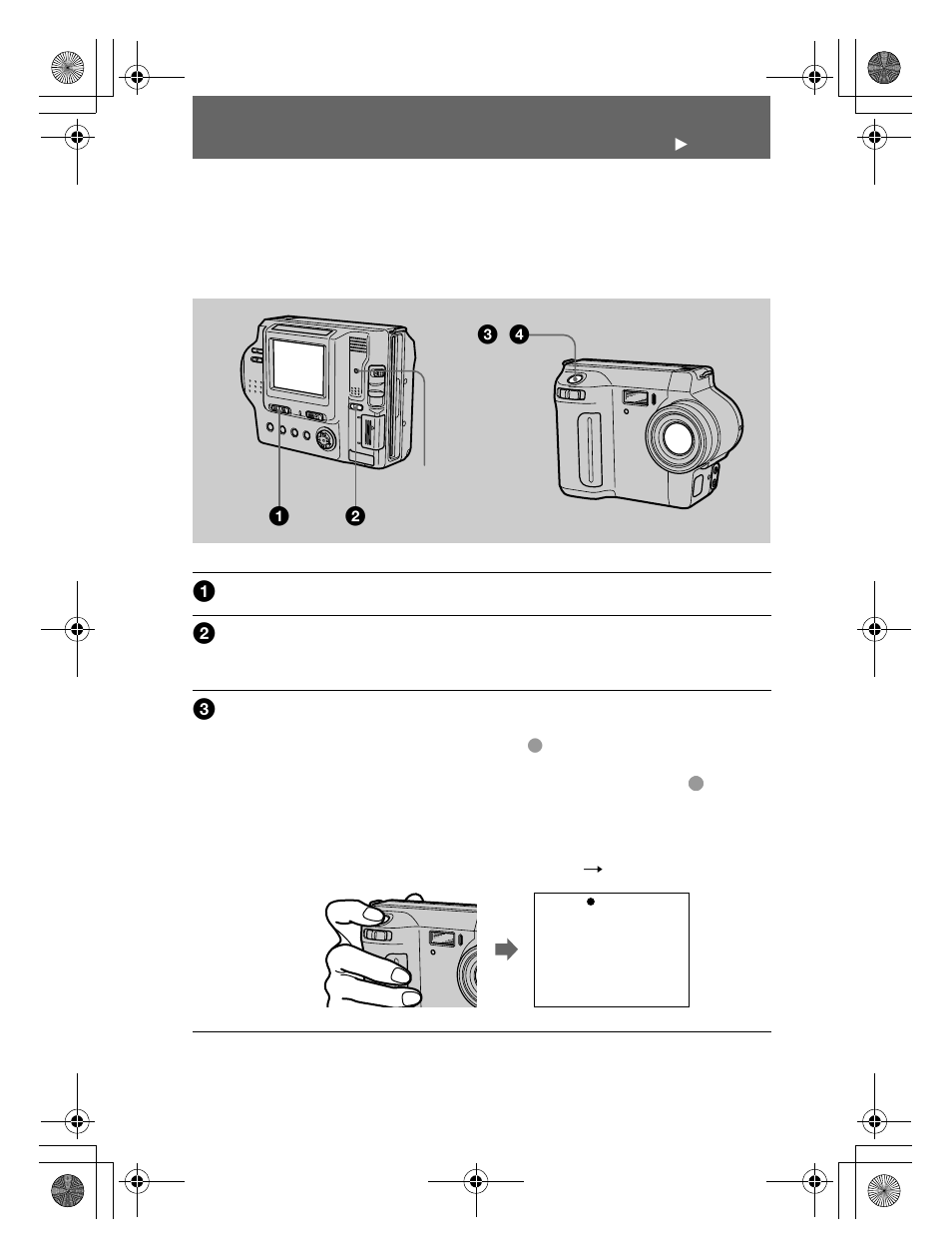 Recording still images, Basic operations | Sony MVC-FD92 User Manual | Page 18 / 92