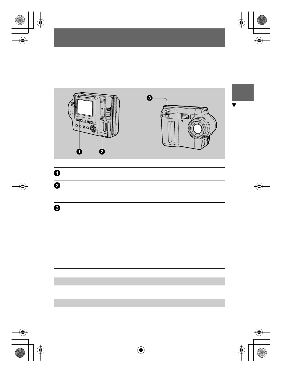 Recording moving images | Sony MVC-FD92 User Manual | Page 23 / 92