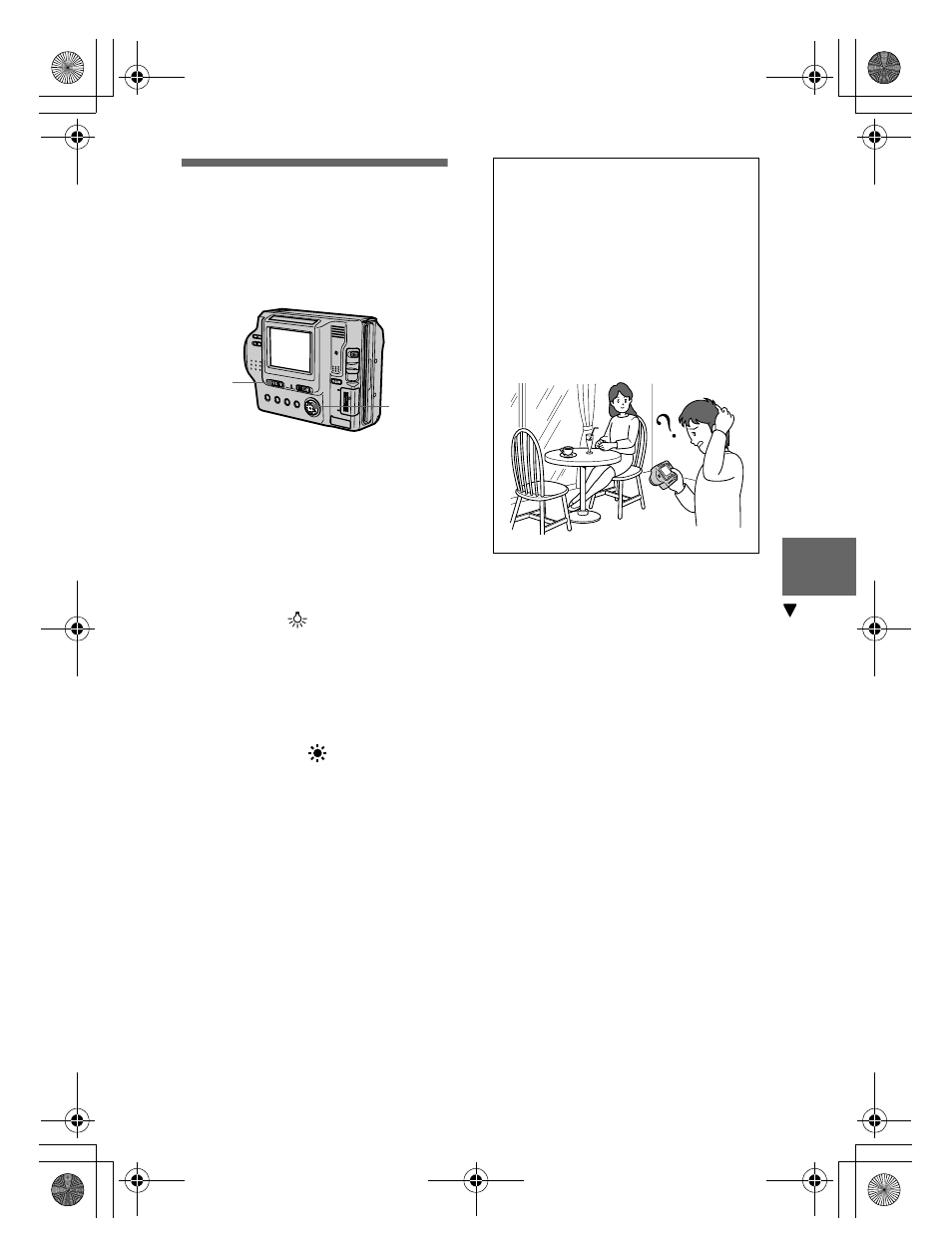 Adjusting the white balance (white balance), Adjusting the white balance, White balance) | Sony MVC-FD92 User Manual | Page 57 / 92