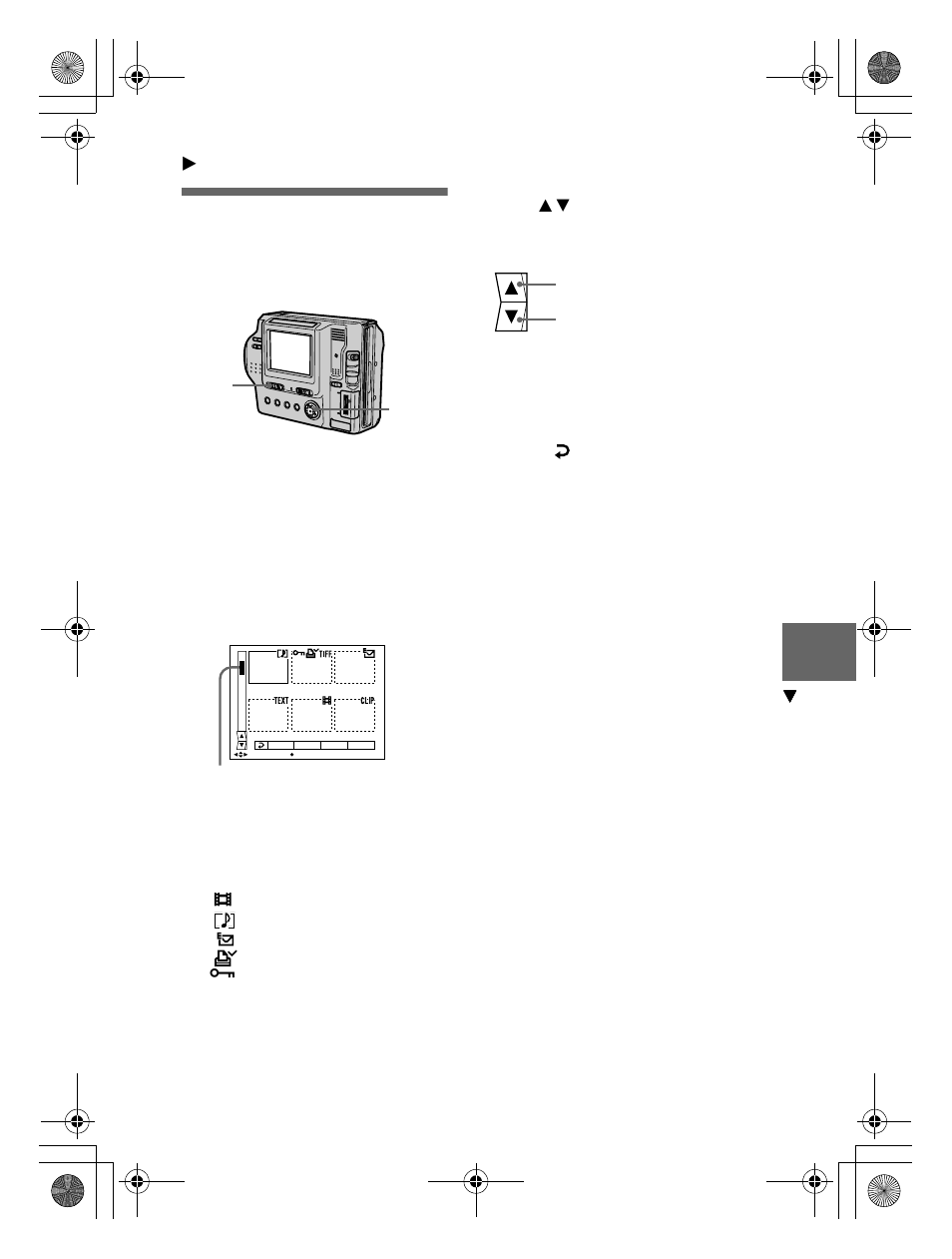 Playing back six images at once (index), Playing back six images at once, Index) | Sony MVC-FD92 User Manual | Page 59 / 92