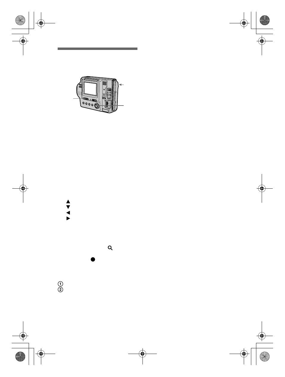 Enlarging a part of the still image, Zoom and trimming) | Sony MVC-FD92 User Manual | Page 60 / 92