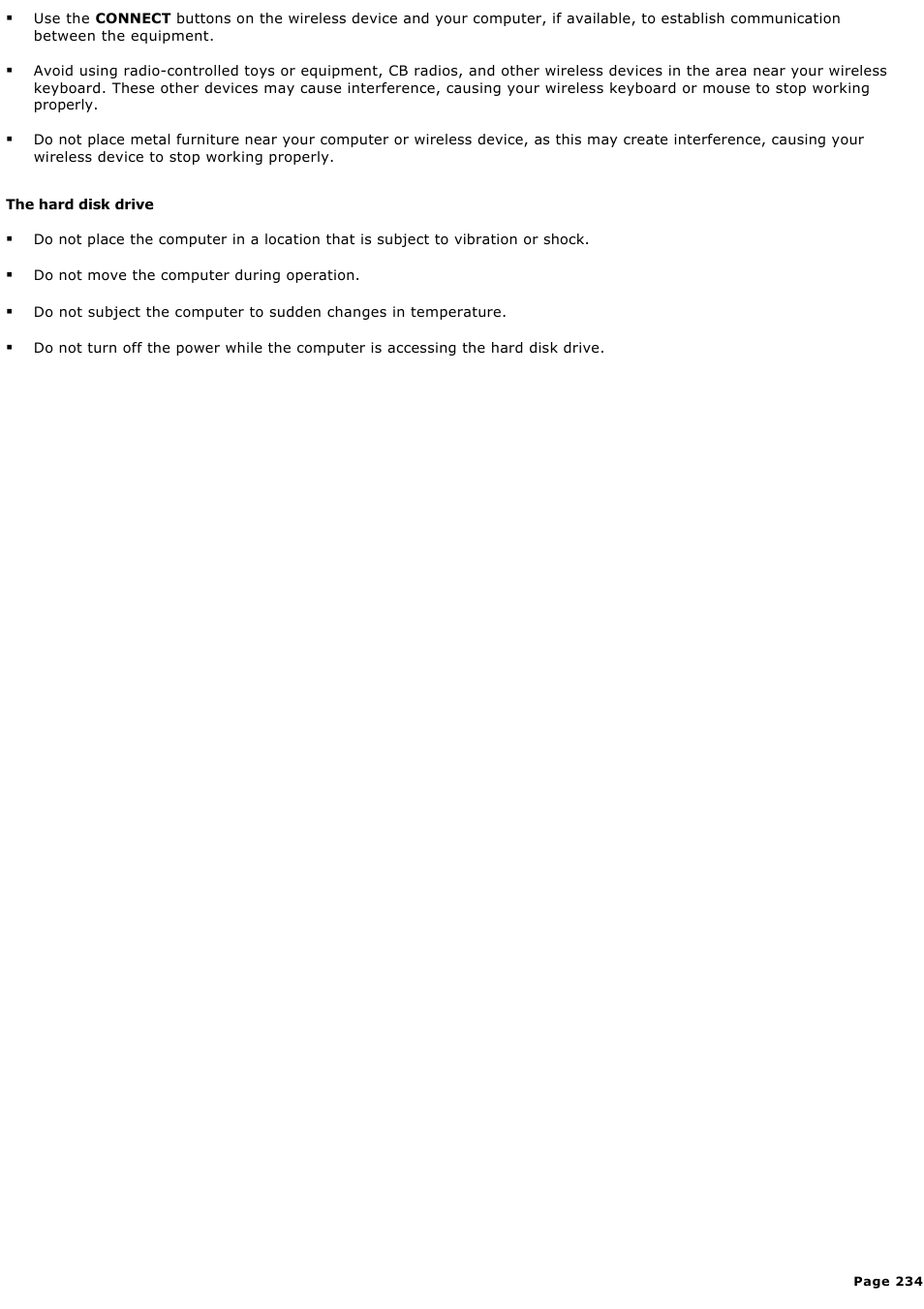 Sony PCV-RZ50N User Manual | Page 234 / 245