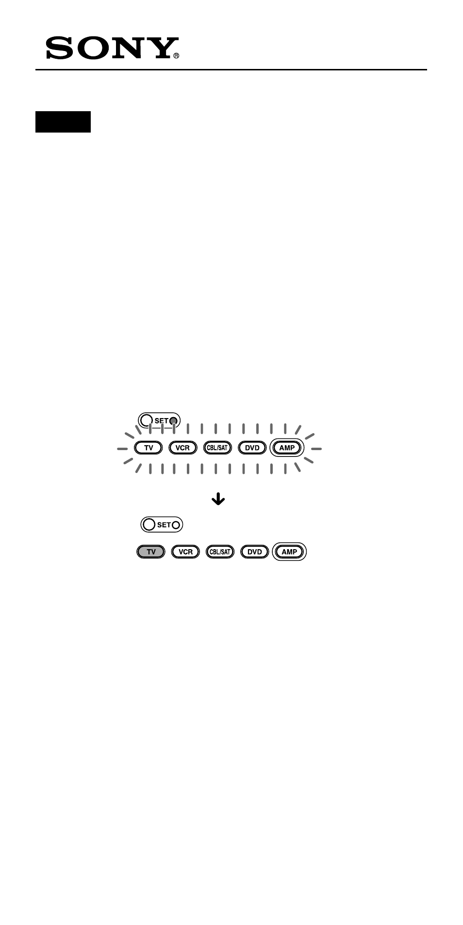 Sony RM-VL700 User Manual | 2 pages