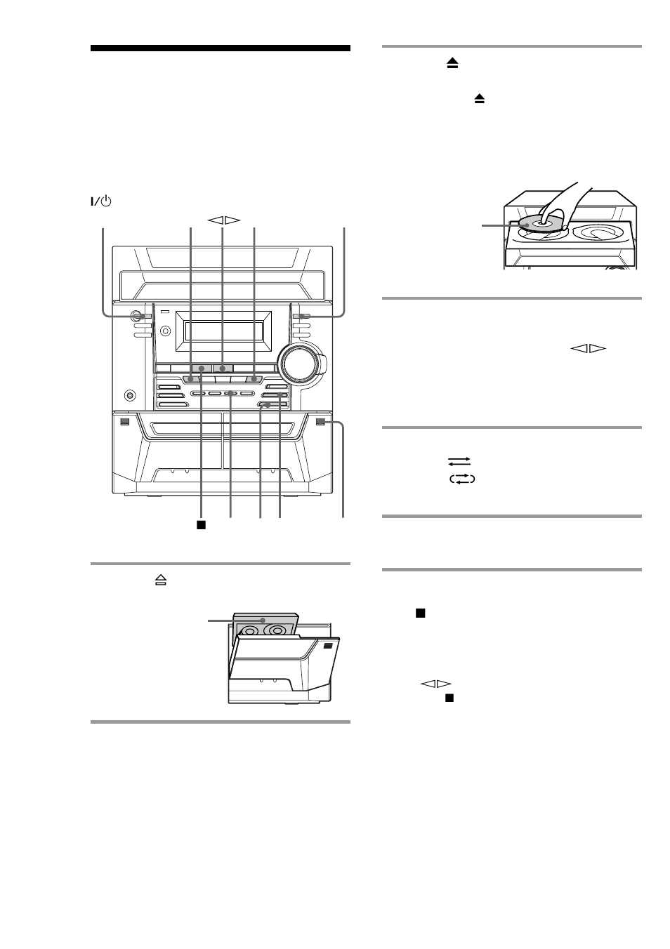 Recording a cd | Sony MHC-BX2 User Manual | Page 12 / 44