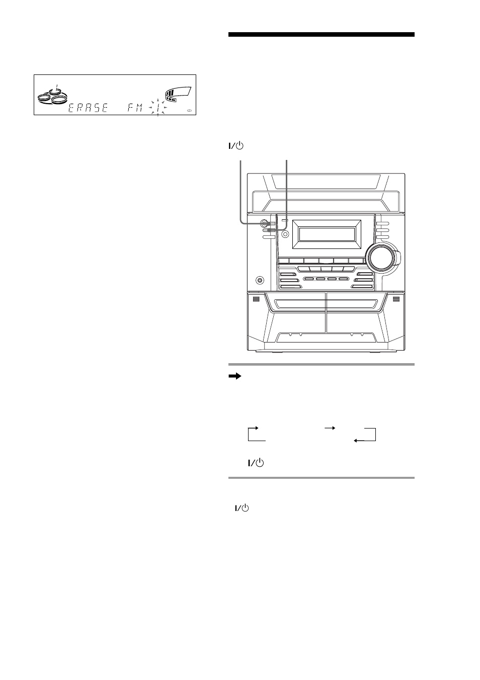 Saving the power in standby mode | Sony MHC-BX2 User Manual | Page 9 / 44