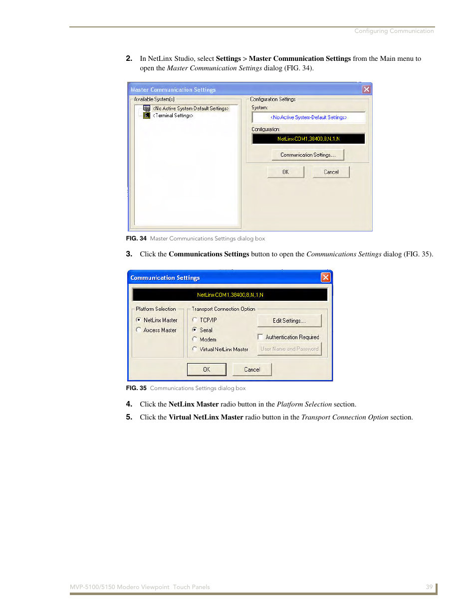 AMX MVP-5100 User Manual | Page 47 / 176