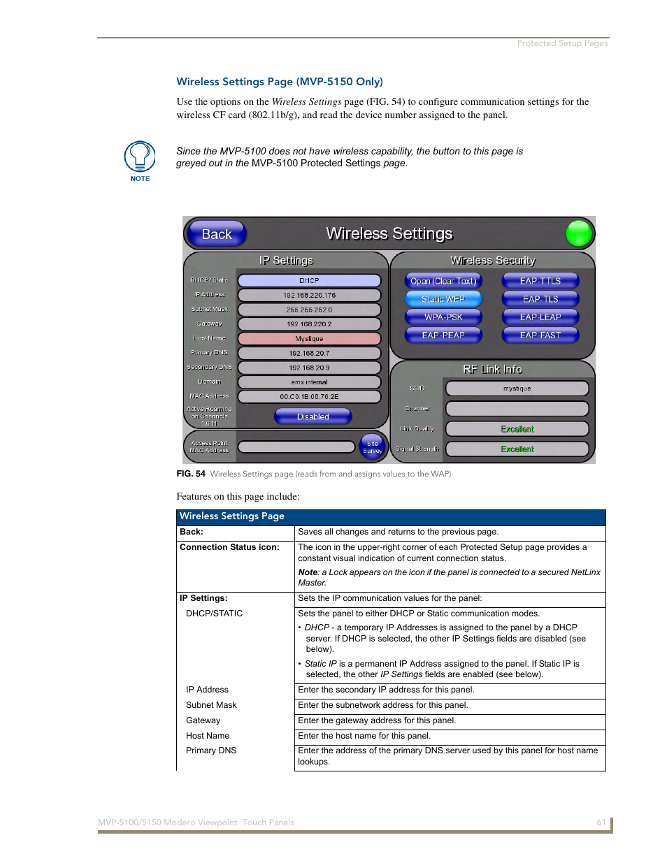 AMX MVP-5100 User Manual | Page 69 / 176