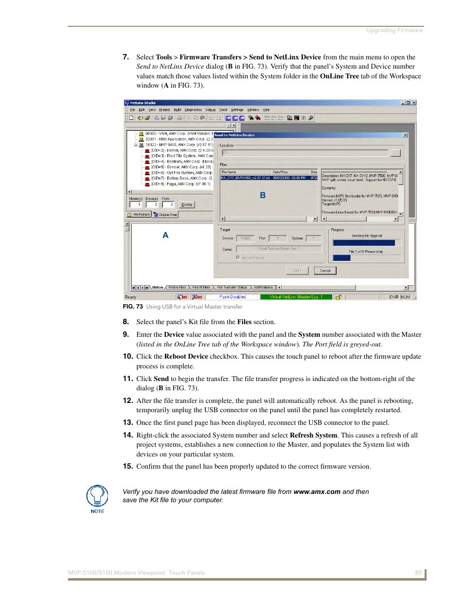 AMX MVP-5100 User Manual | Page 97 / 176