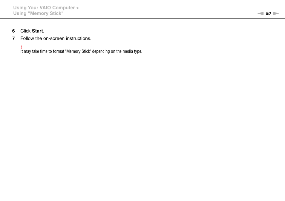Sony VPCS111FM User Manual | Page 50 / 185