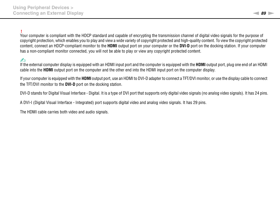 Sony VPCS111FM User Manual | Page 89 / 185