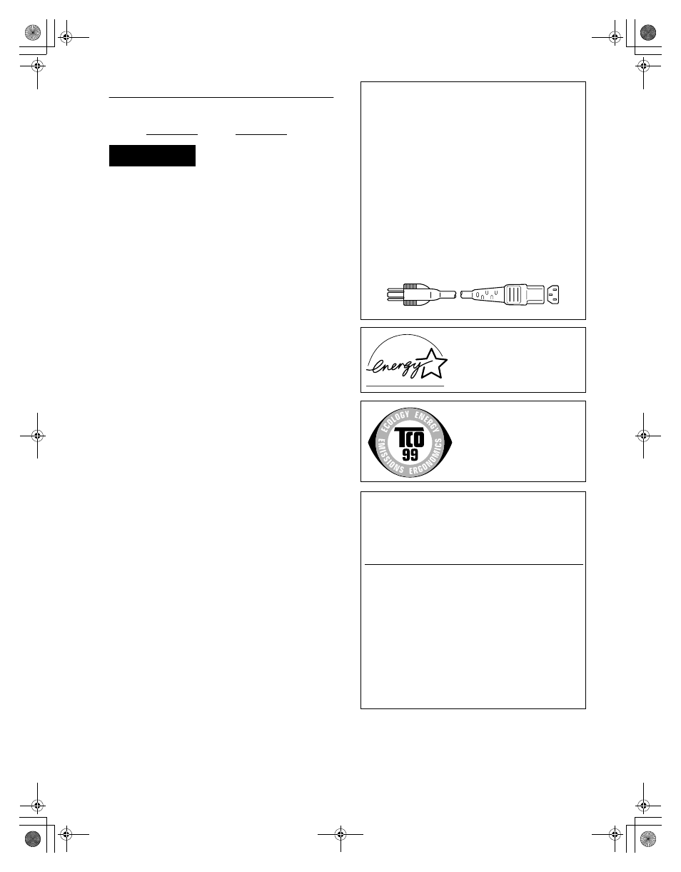 Owner’s record, Warning | Sony SDM-N80 User Manual | Page 2 / 124